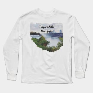 Niagara falls picture by BrokenTrophies Long Sleeve T-Shirt